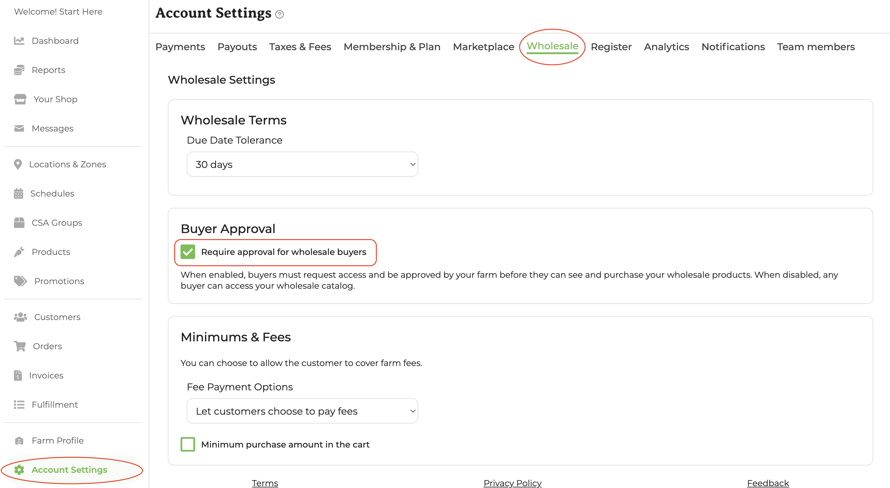 How to Enable Buyer Approval